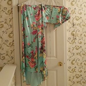 Multi color floral "dress"